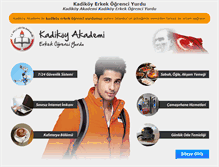 Tablet Screenshot of kadikoyakademi.com